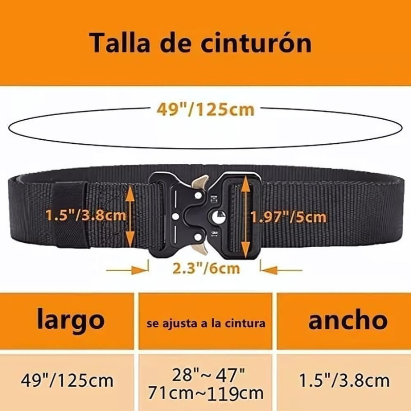 TitanBelt Pro™-El Cinturón Militar que Revoluciona la Durabilidad y Comodidad