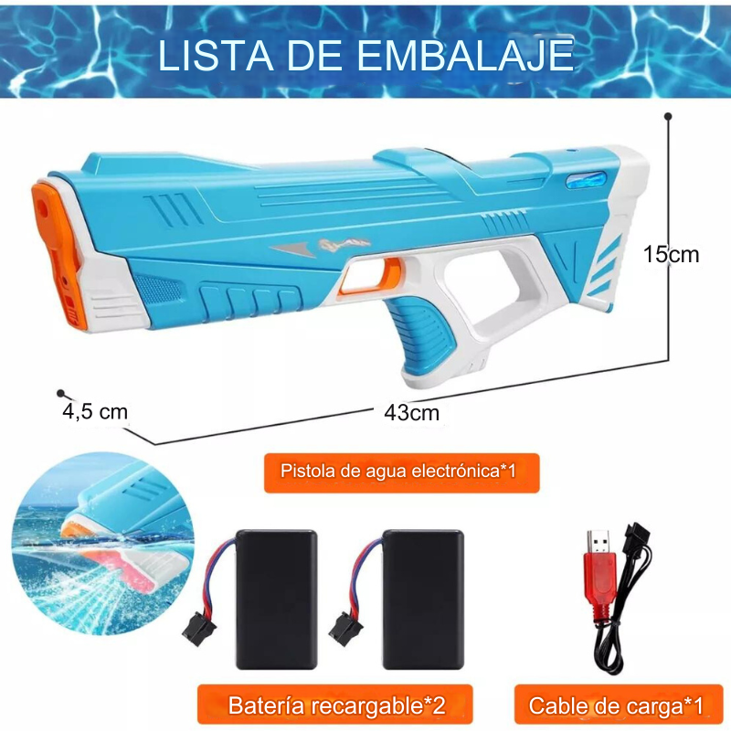 HydroForce™-Pistola De Agua Eléctrica Con Succión Automática De Agua