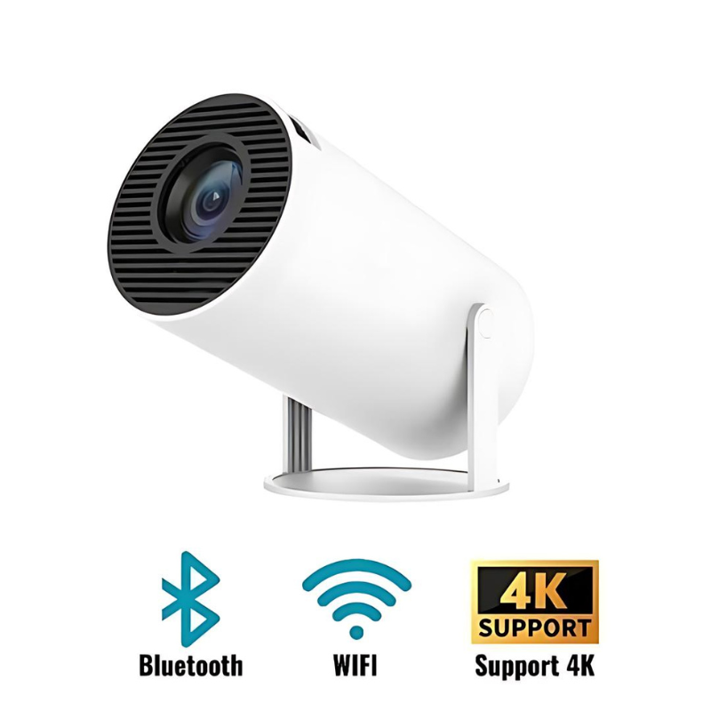 Spectra™ - Mini Proyector Giratorio Wifi 4K HD