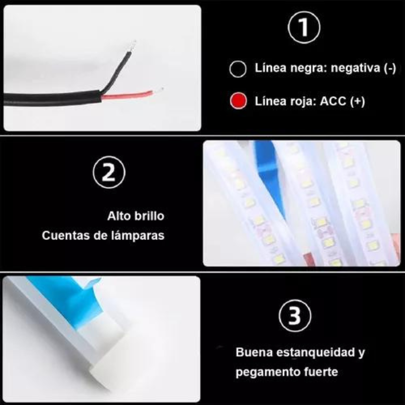 Lucent®-Transforma la Apariencia de tu Vehículo con Luces LED de Transición Suave