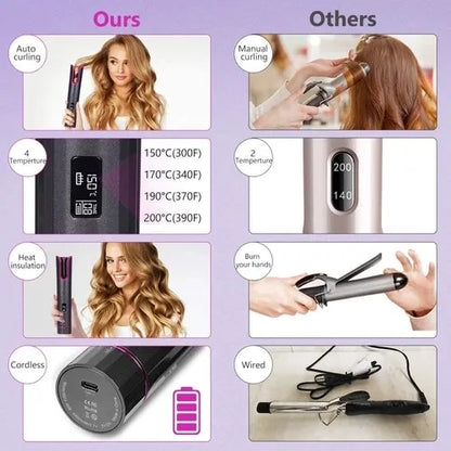 HairFlow™️ -Consigue Rizos y Ondas Perfectos Sin Esfuerzo