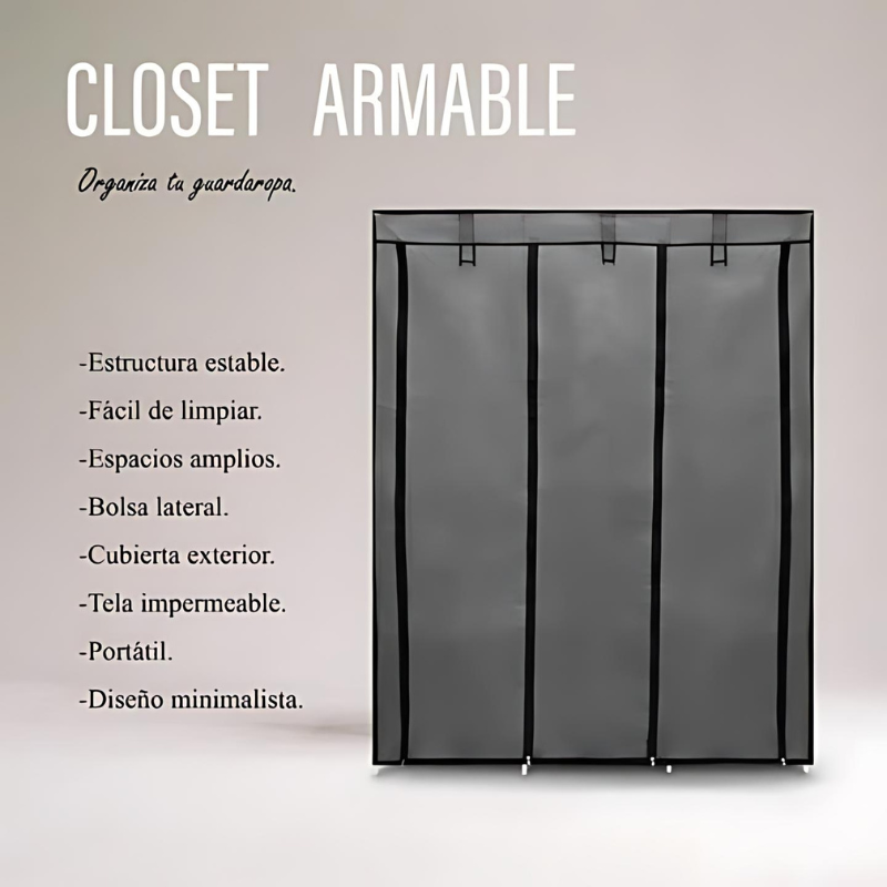 PopCloset™ -  "Organiza sin complicaciones, despliega estilo en segundos."