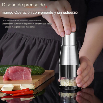 Choppy™-Trituradora, picadora y prensado manual para alimentos