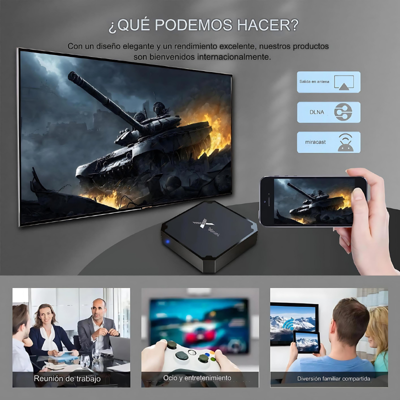 EcoTVBox™ - Convierte tu televisor viejo en un Smart TV