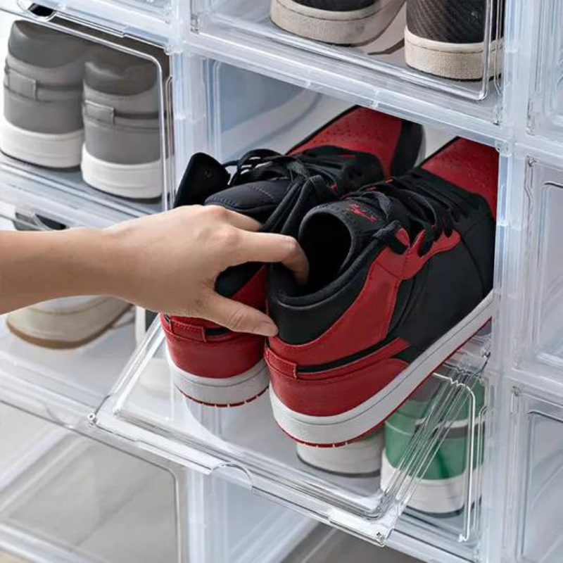 ShoeStack™ - x5 cajas  "¡Organiza, ahorra y sorprende con cada paso!"