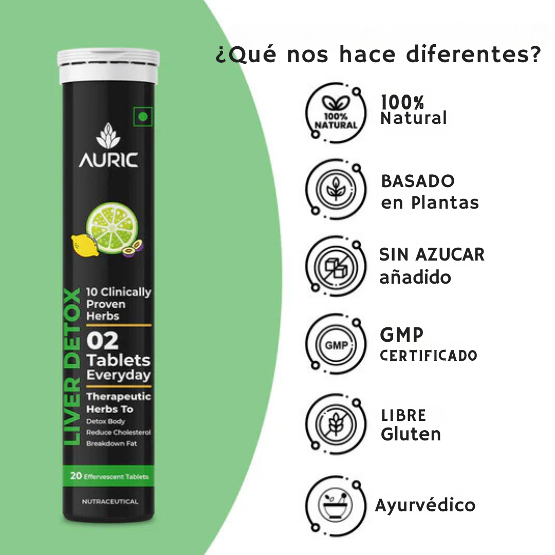 auric® - El Secreto para un Hígado Feliz