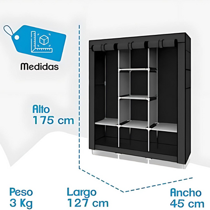 PopCloset™ -  "Organiza sin complicaciones, despliega estilo en segundos."