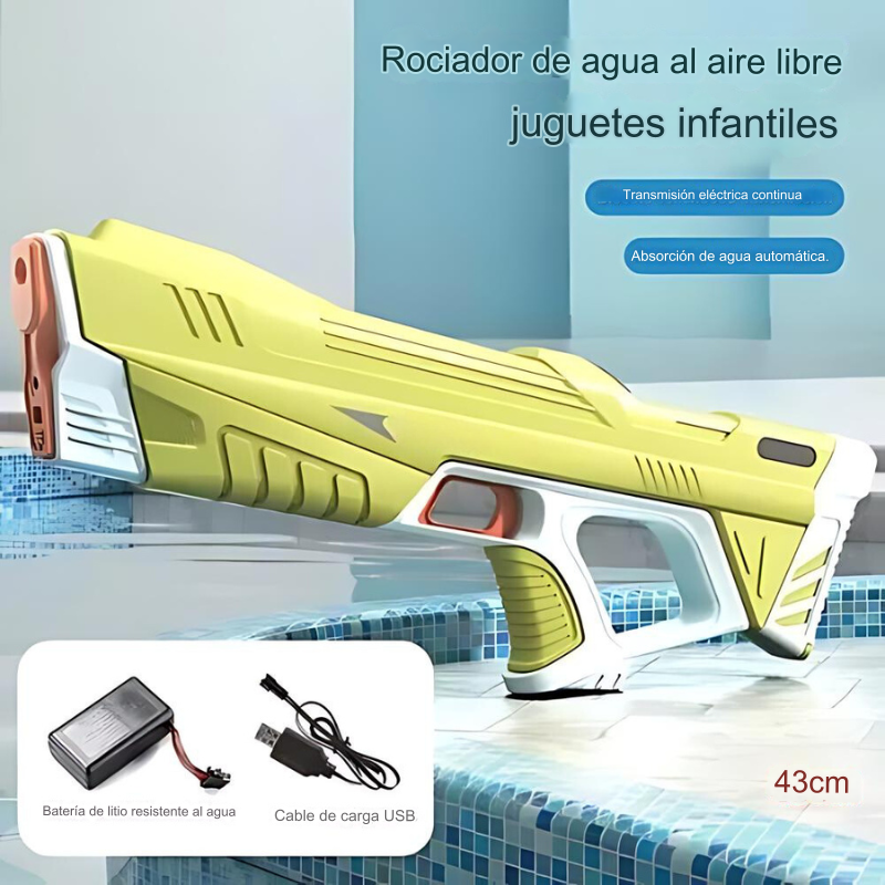 HydroForce™-Pistola De Agua Eléctrica Con Succión Automática De Agua