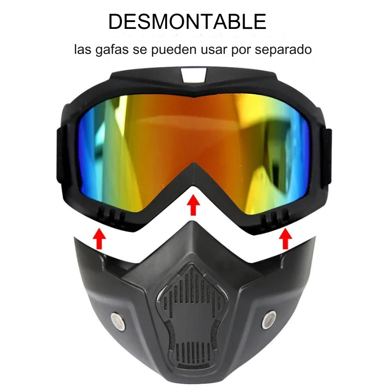 StormX™ - Máscara a prueba de viento y Proteccion UV