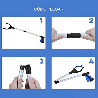 Grabber™ - Bastón Con Pinza De Agarra Recogedor De Basura Plegable