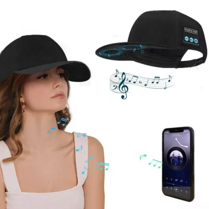 SoundFit Cap®︎ - La Gorra Definitiva: Música y Comodidad en Movimiento