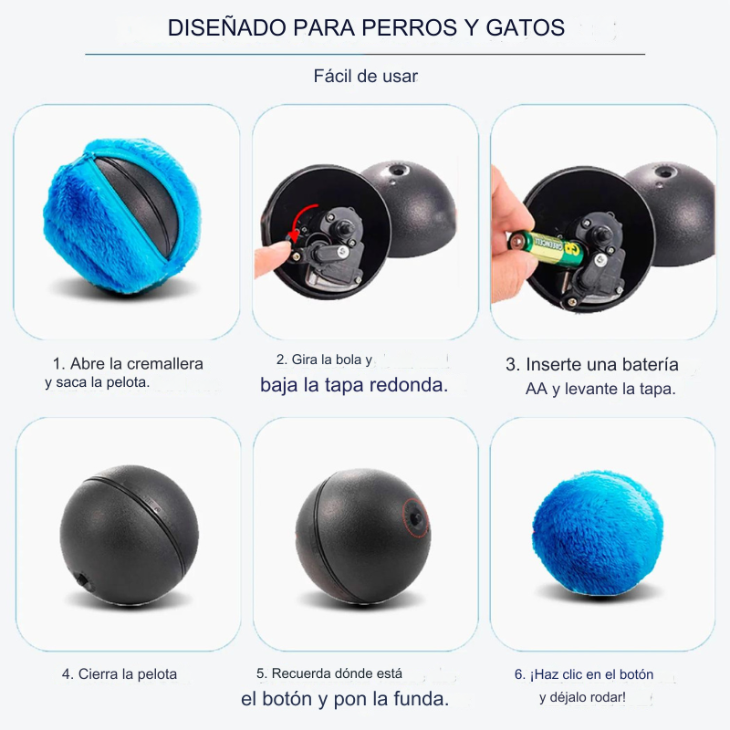 Magic Roller Ball!" - La Solución Perfecta para la Ansiedad de tu Perro