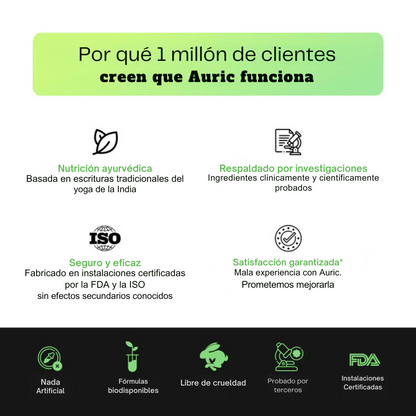 auric® - El Secreto para un Hígado Feliz