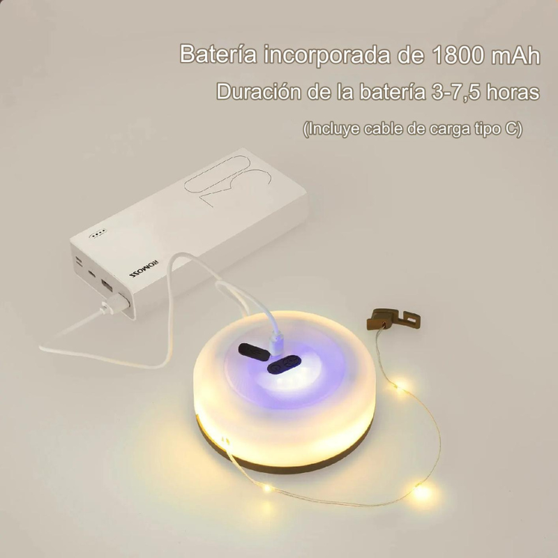 GlowTrail™-Guirnalda de luces - Recargable por USB