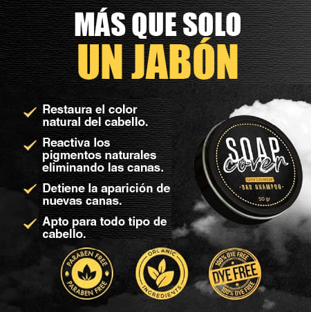 BlackSoap® - OFERTA 2X1 - Mantén tu cabello joven y natural