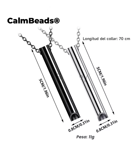 CalmBeads® - x2 Unidades - Reduce el estrés en cada exhalación