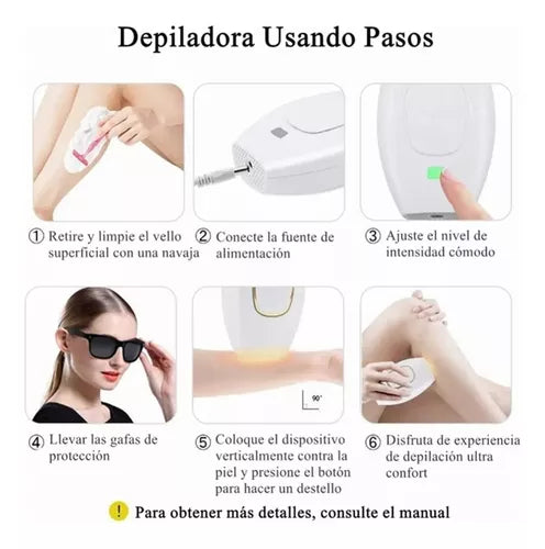 DepiLaser® – Depilación Permanente IPL