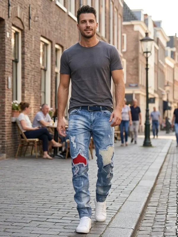Gemini_Generated_Image_rohz3frohz3frohz Ribbed-Patch Distressed Denim